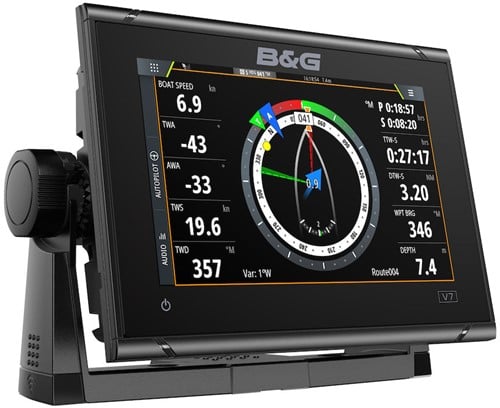 B and G Vulcan 7R inch kaartplotter