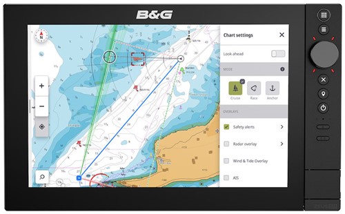 B&G Zeus SR 12 inch Kaartplotter – Multifunctioneel Display met WiFi en GPS