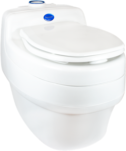 Separett Villa Droogtoilet - Scheidingstoilet - 12V/230V