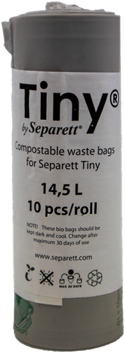 Separett Composteerbare afvalzakken Tiny - 10 stuks