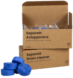 Separett Biologische afvoerreiniger - 5 stuks