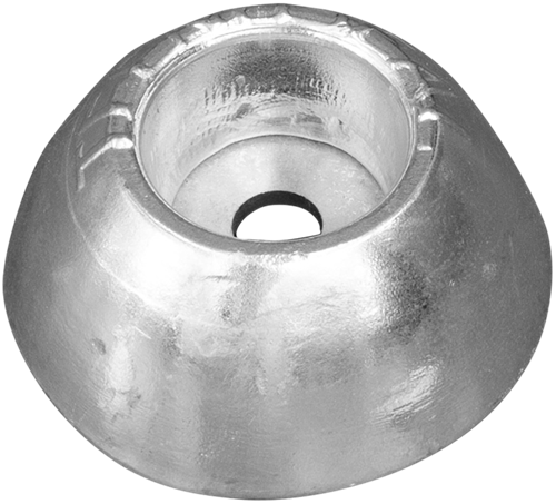 Tecnoseal Roeranode single Ø 70 mm met stalen inzet - Zink - 0,43 kg