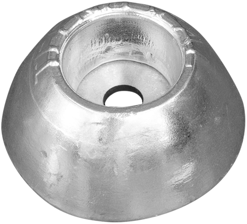 Tecnoseal Roeranode singleØ 70 mm met stalen inzet - Aluminium - 0,17 kg