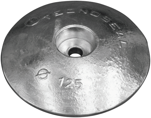Tecnoseal Roeranode single Ø 125 mm Heavy - Zink - 1,27 kg