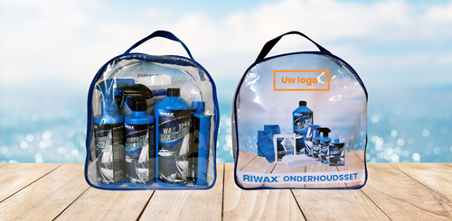 Riwax onderhoudsset met Wax-Shampoo, Surface Clean, RS20, Wax polish, poetsdoeken en een microvezeldoek