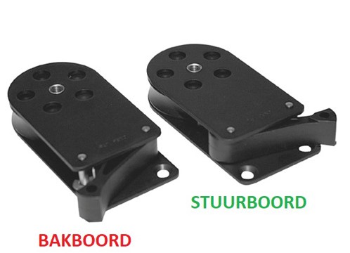 Easy Keerblok Easy - 60 mm - Bakboord - Klem-2