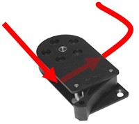 Easy Keerblok Easy - 60 mm - Bakboord - Klem