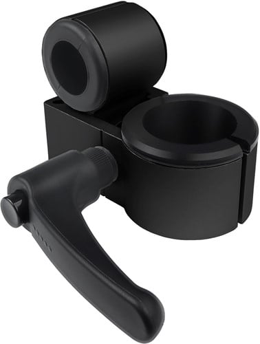 NOA Starlink antennesteun voor op de boot - 25 mm - zwart - Crossmount