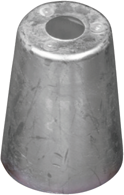 Tecnoseal Dopanode conisch (anode only) Ø 40mm - Zink