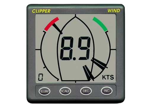 Nasa Clipper Wind draadloze windmeter set - instrument, masttopunit en databox-2