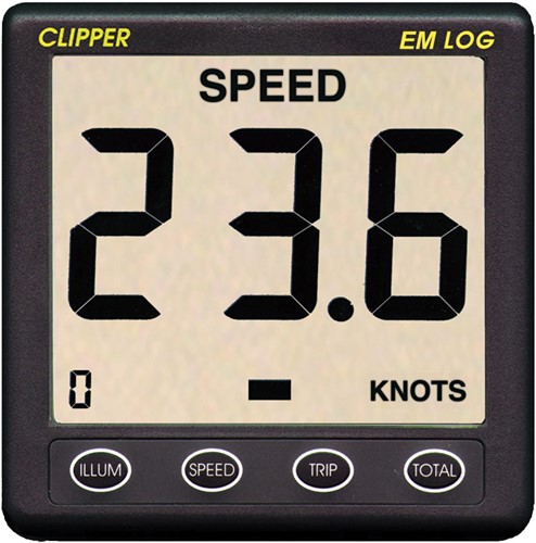 Nasa Clipper Electromagnetic Log + data box + Clipper EM Log display