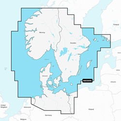 Navionics MSD/NAV+ Large NAEU645L Skagerrak & Kattegat