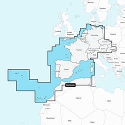 Navionics MSD/NAV+ Large NAEU646L Europe, Central & West