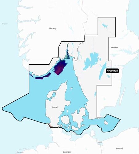 Navionics MSD/Platinum+ Regular NPEU042R Oslo to Trelleborg