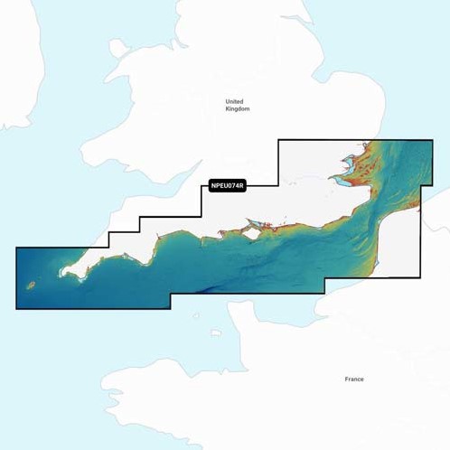Navionics MSD/Platinum+ Regular NPEU074R England, South Coast