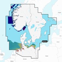 Navionics MSD/Platinum+ Large NPEU645L Skagerrak & Kattegat