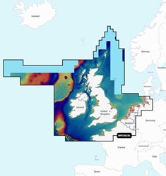 Navionics MSD/Platinum+ Large NPEU628L U.K., Ireland & Holland