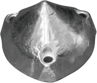 Tecnoseal Max Prop - 3-gats schroefanode - Ø65 - Zink