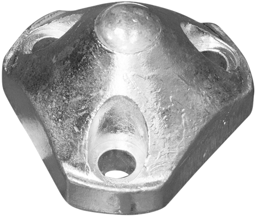 Tecnoseal Flex-o-fold propeller nut - Zink