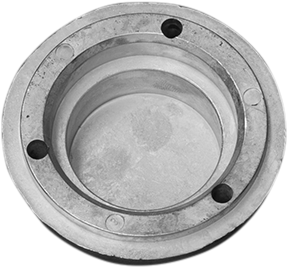 Tecnoseal Variprop propeller nut DF-107 - Aluminium