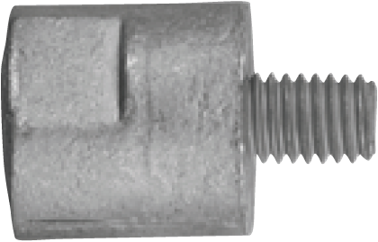 Tecnoseal Yanmar potloodanode Ø20 - Lengte 20 mm - Zink