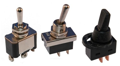Boat Vision  Toggle switch screw terminal 12 V/25 A a/u