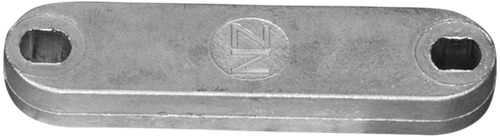 Tecnoseal Quick small plate FOR BTQR - Zink