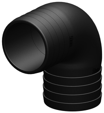 TruDesign verbinder 90° - 50 mm - zwart