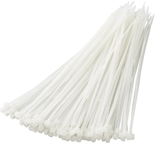 ProPlus kabelbinders 200x2,5mm 100 stuks wit