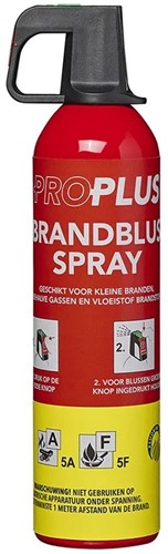 ProPlus brandblusspray - 750ml - Type ABF - schuim - NL