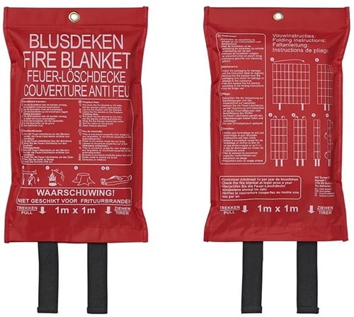 ProPlus Blusdeken - 100 x 100 cm - in nylon hoes