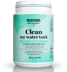 BioCool Clean My Water Tank – 180 gram poeder (voor ca. 300 liter) - Drinkwatertankreiniging