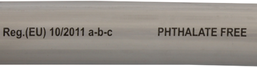 PVC slang blank transparant - in diverse diameters