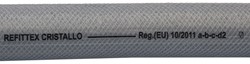 Gewapende PVC slang transparant - in diverse diameters