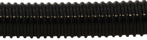 Delphinus PVC spiraalslang - zwart - inw. 32 x uitw. 38 mm