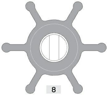 Lombardini Impeller #4200204 s