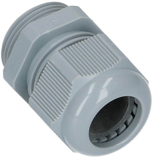 Jacob Wartel met moer - IP68 - boorgat M12 - voor kabel 3/6 mm