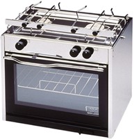 Techimpex XL2 kooktoestel met oven - 2 pitten