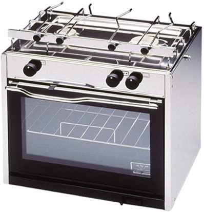 Techimpex XL2 kooktoestel met oven - 2 pitten