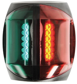 Osculati Sphera II twee kleuren navigatie verlichting zwarte behuizing