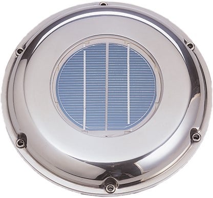 AAA Solar dekventilator - RVS - werkt alleen als de zon schijnt