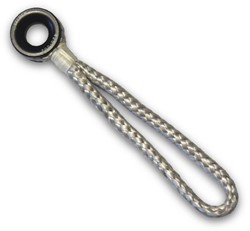 Dyneema Softlink (low friction ring met loop) in diverse diktes en lengtes