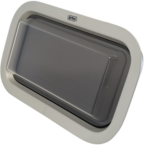 Gebo regenkap voor patrijspoort - 375 x 215 mm-2