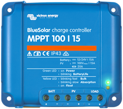 Victron BlueSolar MPPT 100/15A Laadregelaar