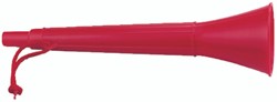 AAA Plastic misthoorn rood