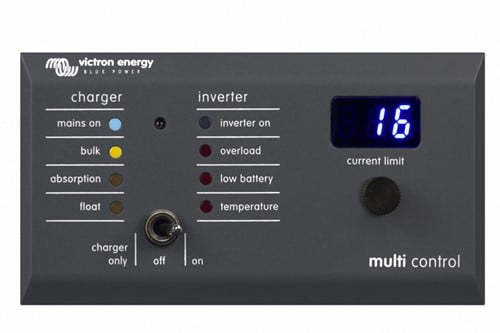 Victron Digital Multi Control 200/200A GX Bedieningspaneel