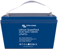 Victron Lithium SuperPack 25,6V/50Ah (M8)