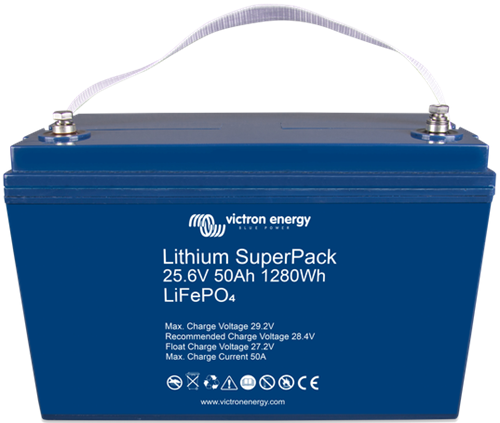 Victron Lithium SuperPack 25,6V/50Ah (M8)
