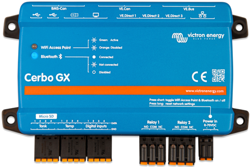 Victron Cerbo GX communicatiecentrum met GX Touch70 display-2