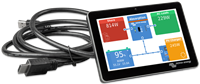Victron Cerbo GX communicatiecentrum met GX Touch70 display-3